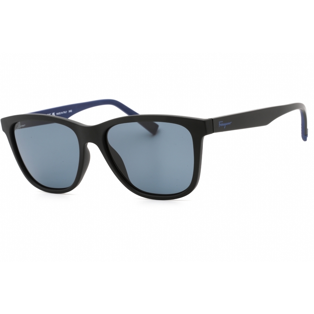 Nwt Salvatore Ferragamo Sf998s Matte Black Rectangle 57mm Sunglasses